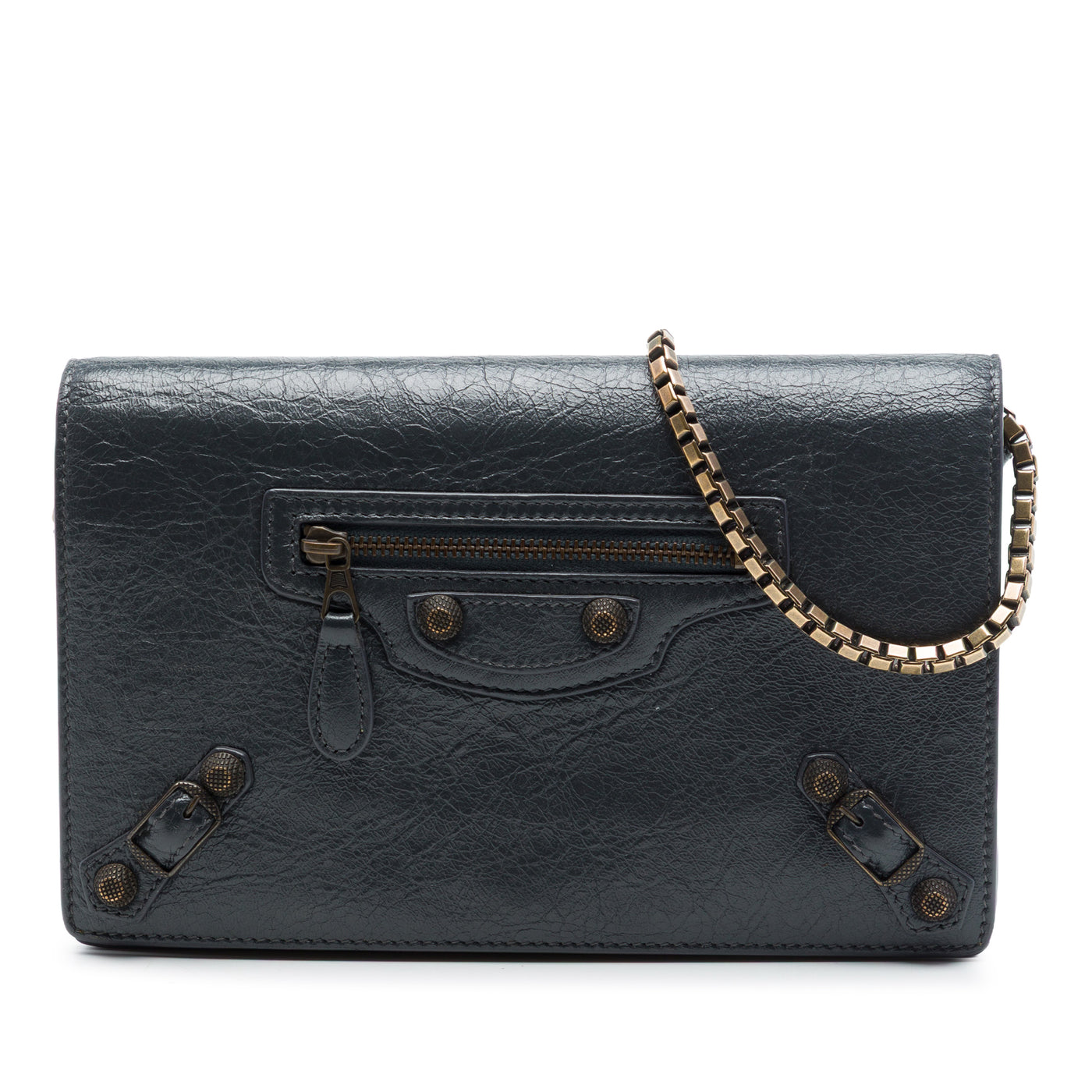 Lambskin Motocross Giant 12 Wallet on Chain - Image 1