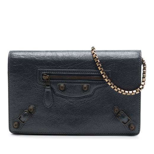 Lambskin Motocross Giant 12 Wallet on Chain - Image 1