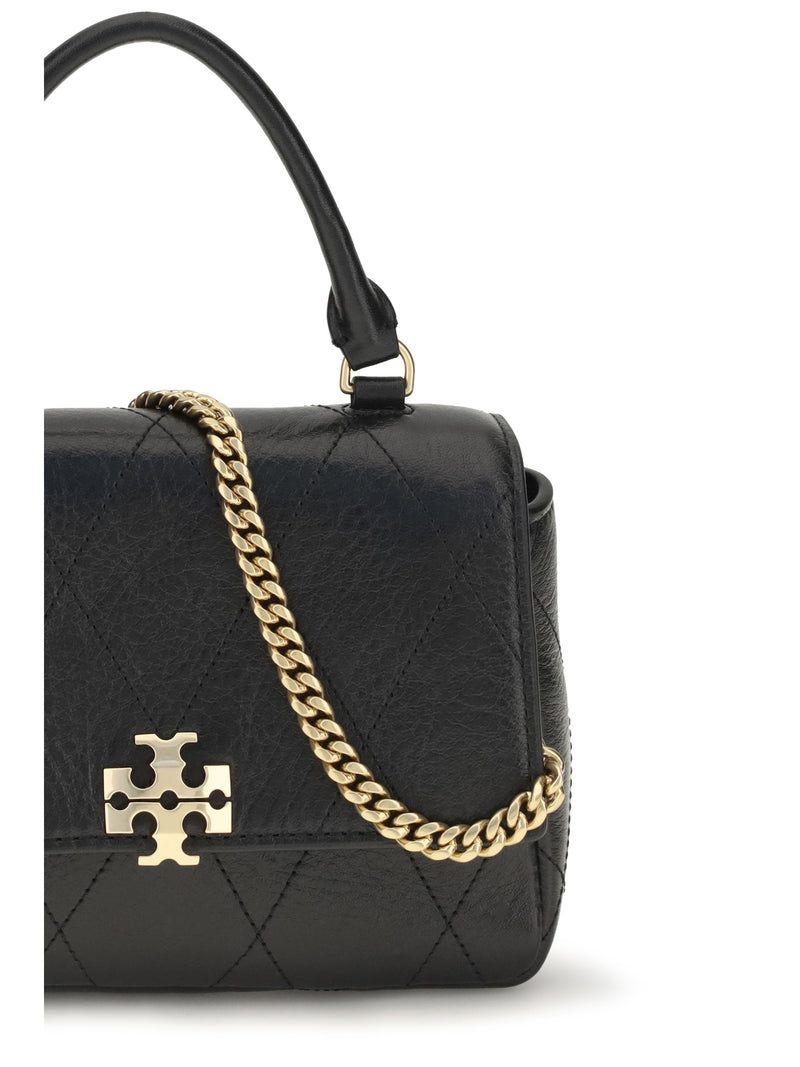 Tory Burch Shoulder Bag — Black Calf Leather