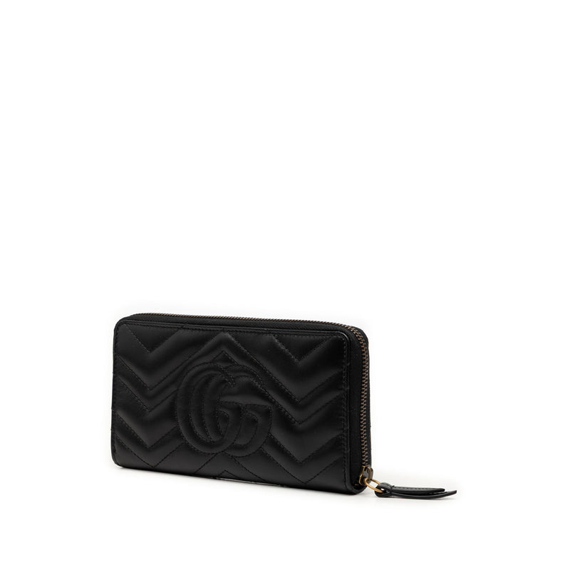GG Marmont Matelasse Calfskin Zip Around Wallet - Image 2