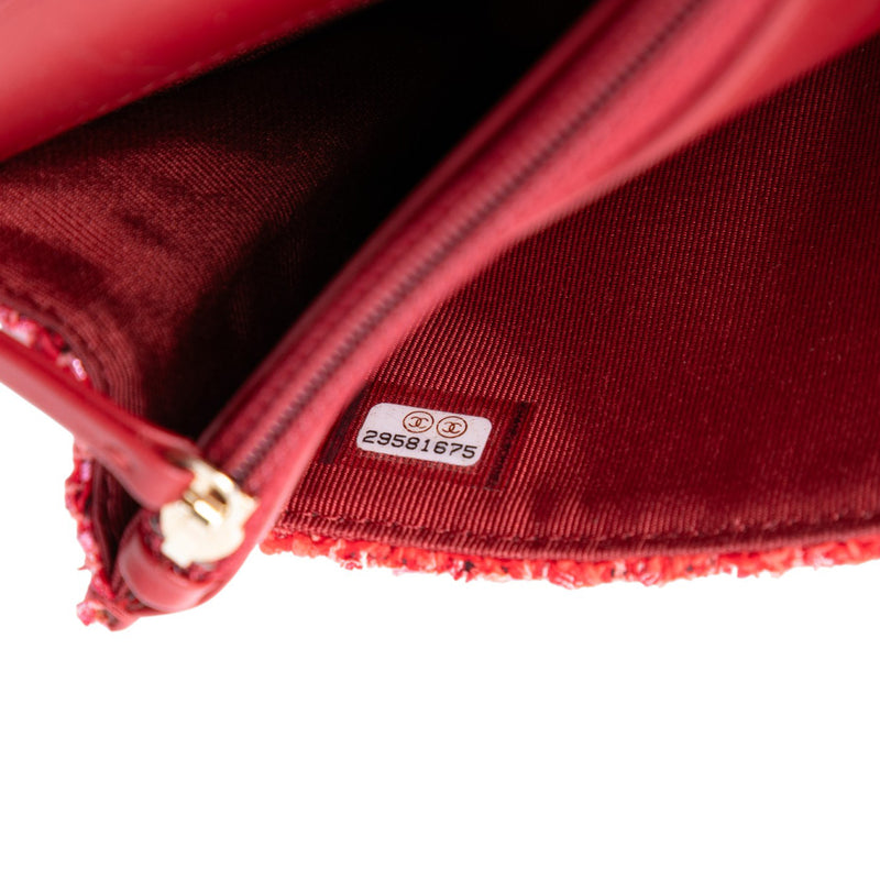Quilted Tweed Reissue 2.55 Wallet On Chain - Image 6