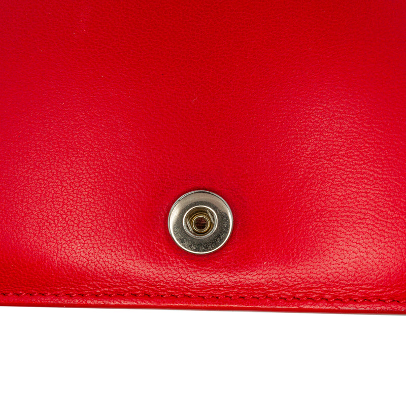 Leather Frame Wallet on Chain - Image 8