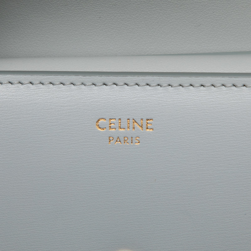 Shiny Calfskin Triomphe Flap Small Wallet - Image 5