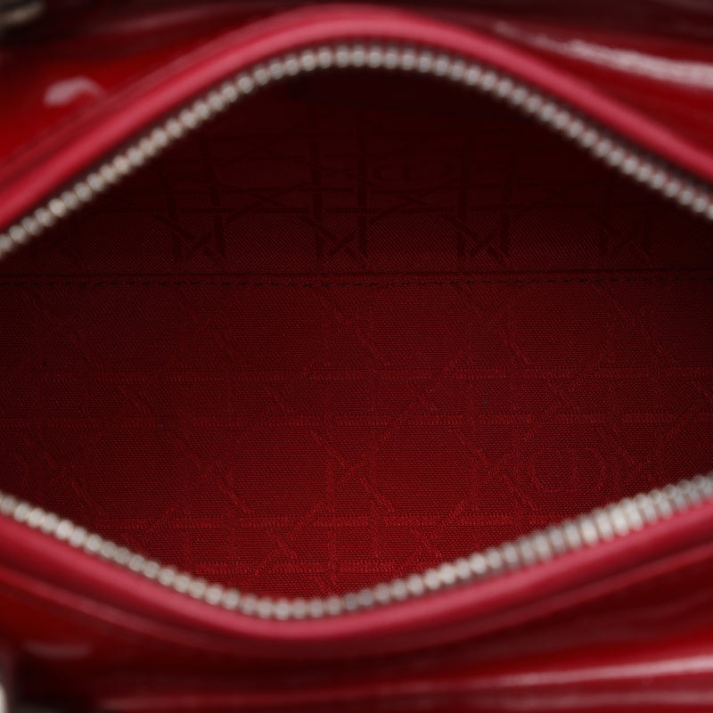 Medium Patent Cannage Lady Dior - Image 4