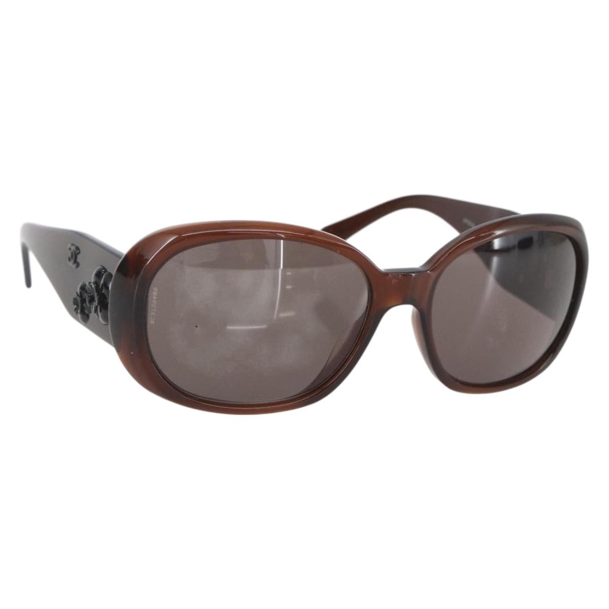 Chanel Camélia Plastic Brown Accessory