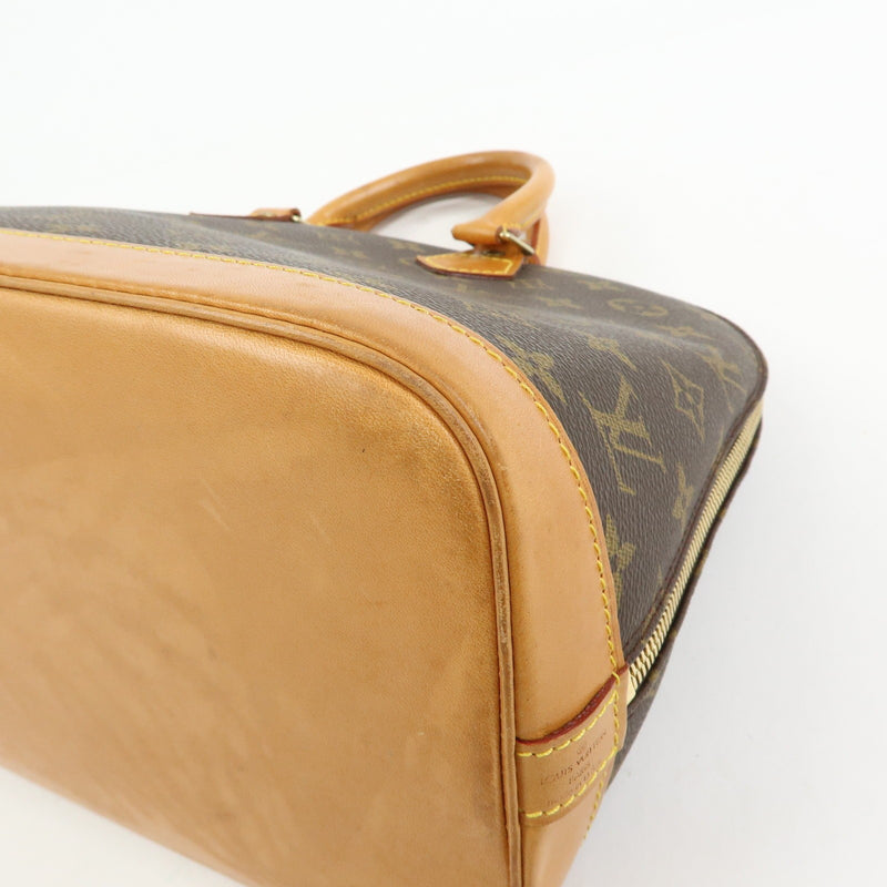 Louis Vuitton Alma Monogram Canvas Brown Bag