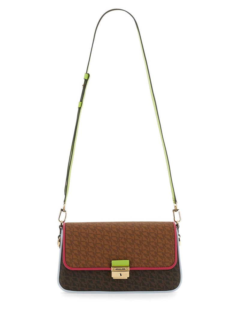 Michael Michael Kors Logo Shoulder Bag — Multicolor Nylon
