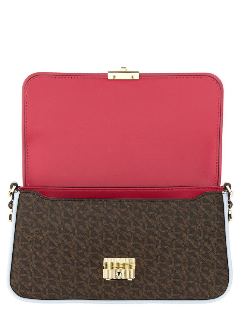 Michael Michael Kors Logo Shoulder Bag — Multicolor Nylon