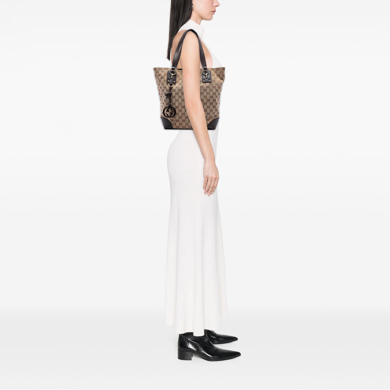 GG Canvas GG Charm Tote - Image 5