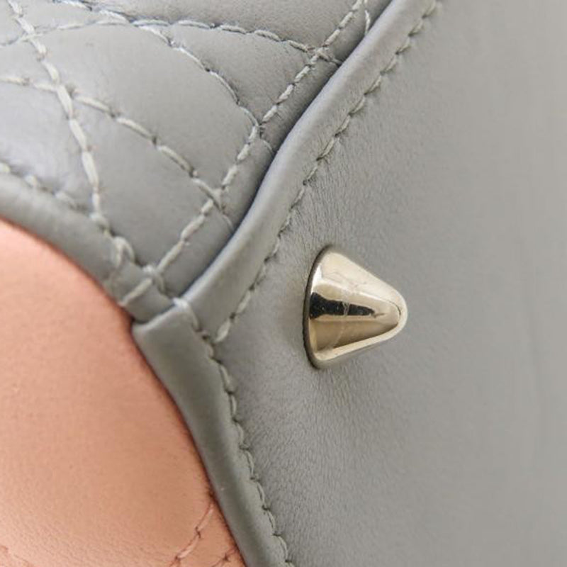 Medium Tricolor Lambskin Cannage Lady Dior - Image 20
