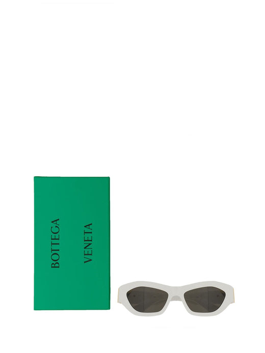 Bottega Veneta 734117_v2q301472 Sunglasses — White Acetate