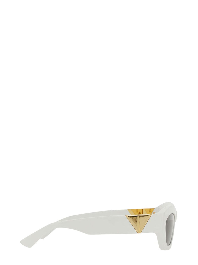 Bottega Veneta 734117_v2q301472 Sunglasses — White Acetate