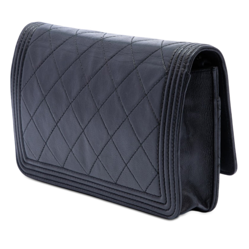 Quilted Lambskin Boy Wallet On Chain - Image 2