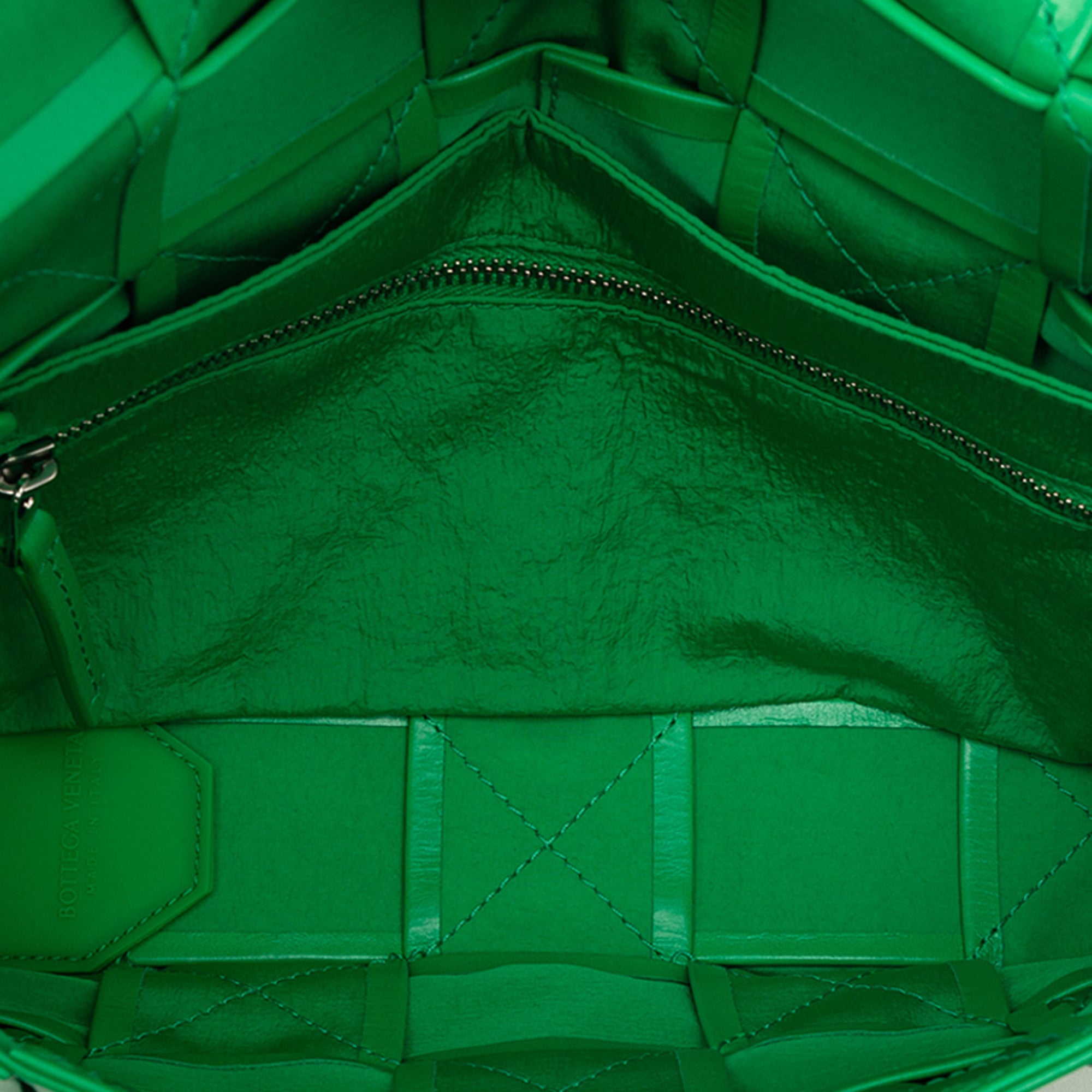 Small Paper Calfskin Intrecciato Cassette Crossbody - Image 4