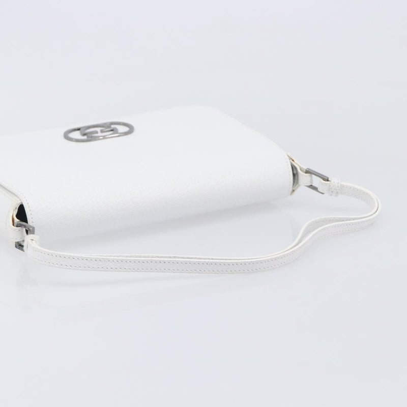 Gucci Shoulder Leather White Bag