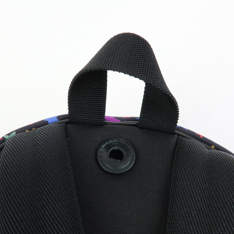 Saint Laurent City Printed Corduroy Multicolour Canvas Bag