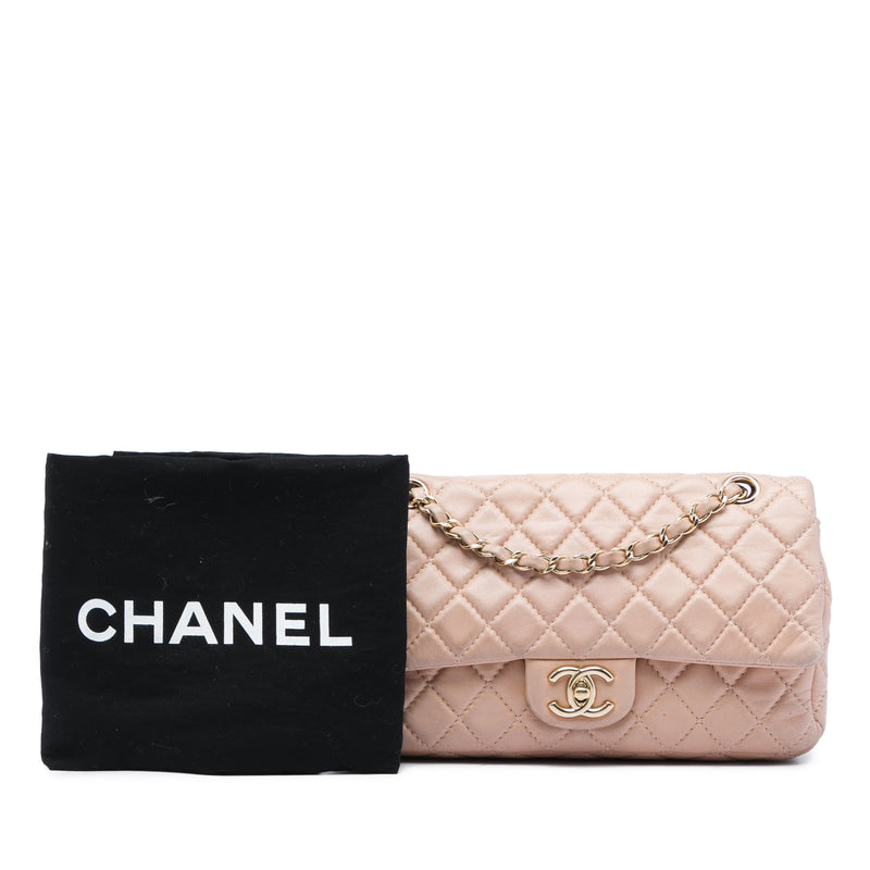Medium Classic Lambskin Double Flap - Image 6