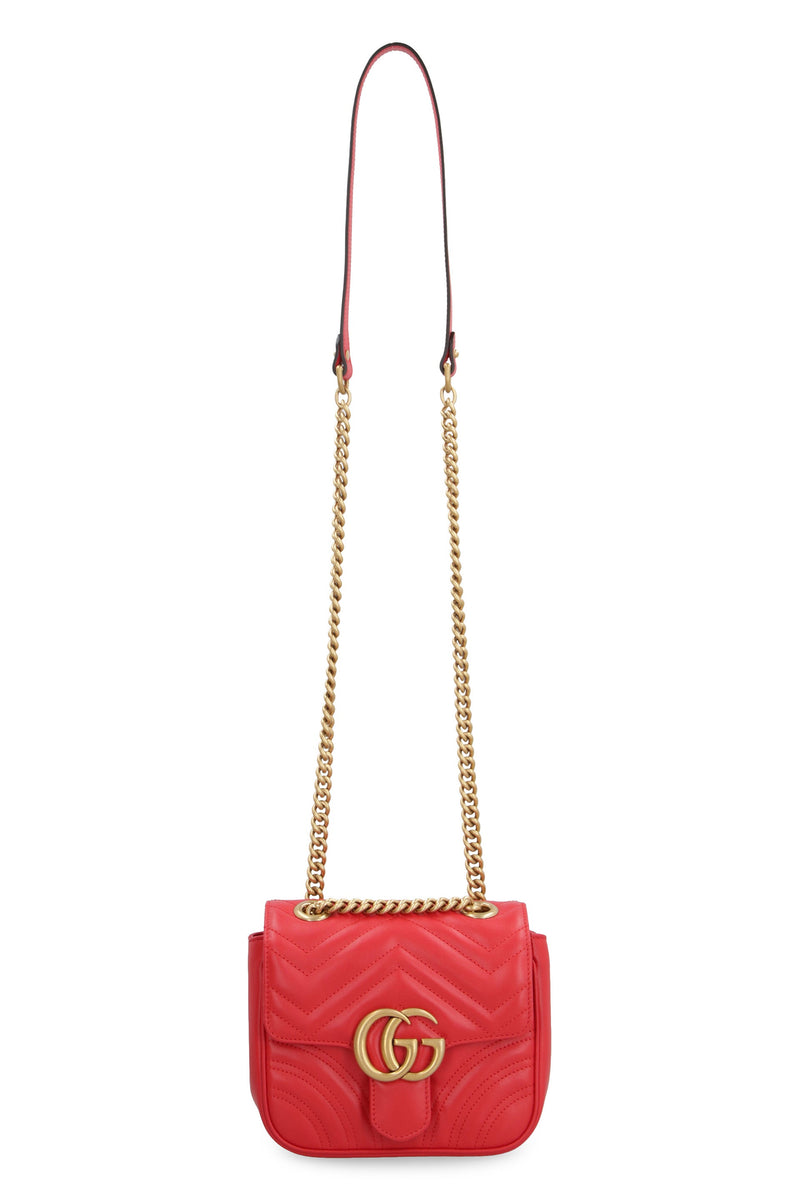 Gucci Shoulder Bag — Red Lamb