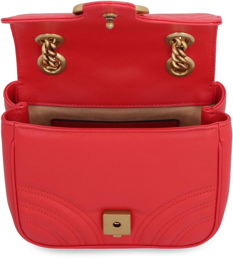 Gucci Shoulder Bag — Red Lamb