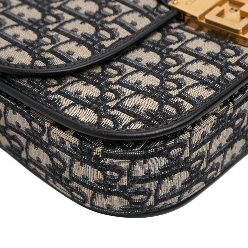 Oblique Canvas Flap Crossbody - Image 10