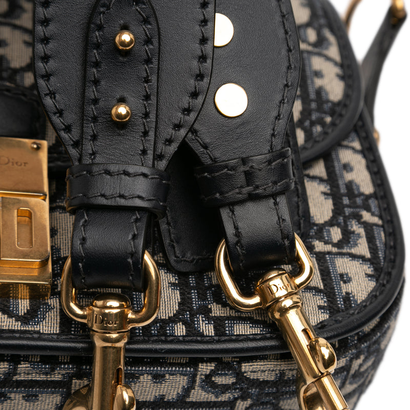 Oblique Canvas Flap Crossbody - Image 8