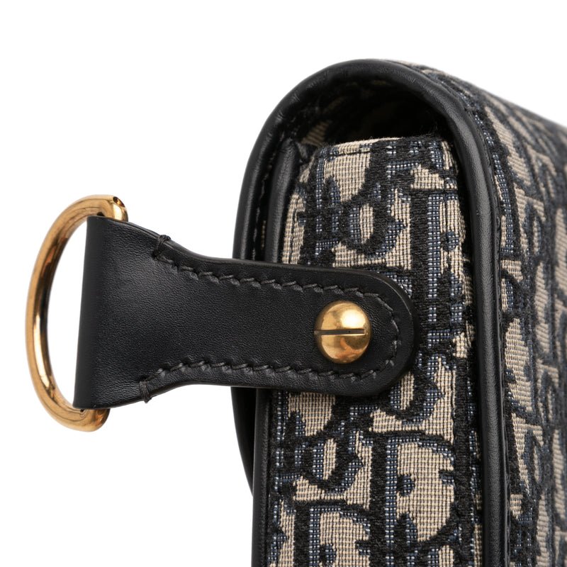 Oblique Canvas Flap Crossbody - Image 9