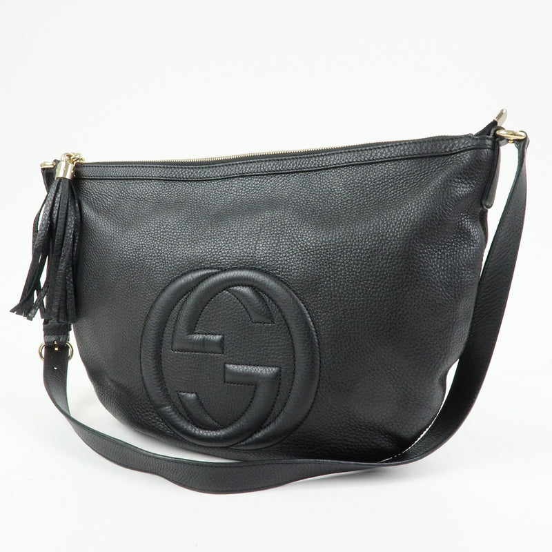 Gucci Soho Messenger Leather Black