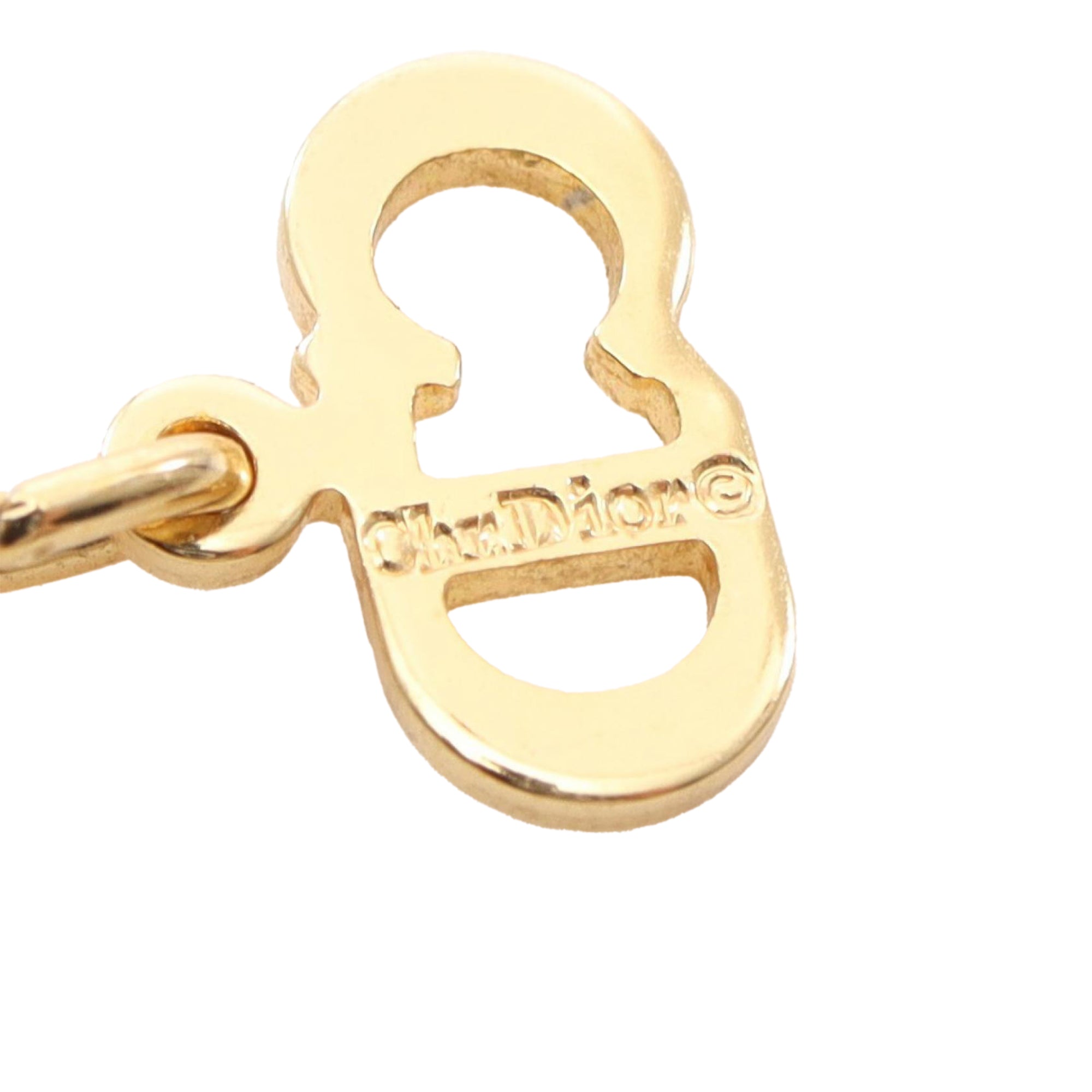 Gold Plated Logo Pendant Necklace - Image 4