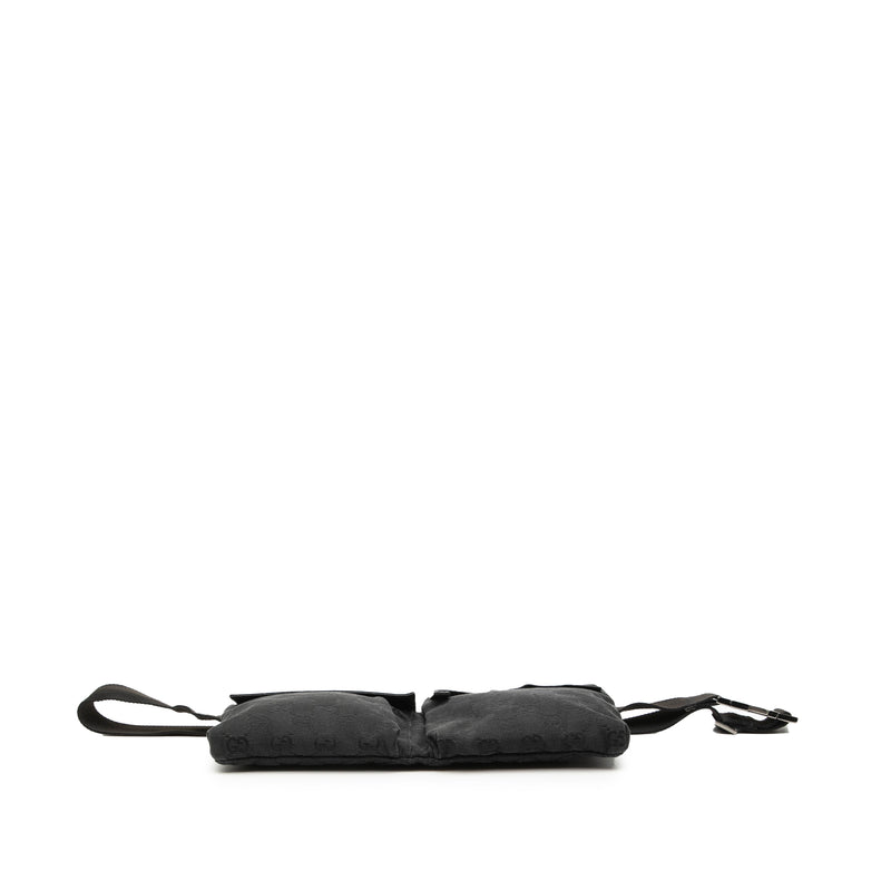 GG Canvas Double Pocket Belt Bag - Image 3