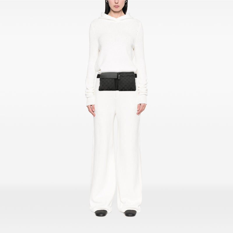 GG Canvas Double Pocket Belt Bag - Image 7