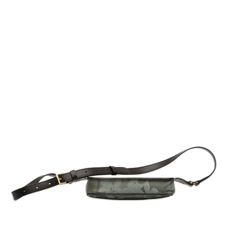 Leather Floral Print Belt Bag - Image 3
