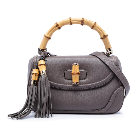 Medium Leather New Bamboo Satchel - Image 1