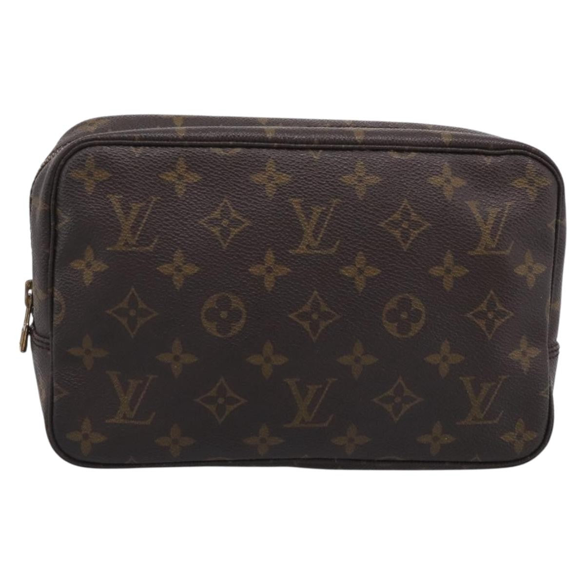 Louis Vuitton Trousse Toilette Monogram Canvas Brown Bag