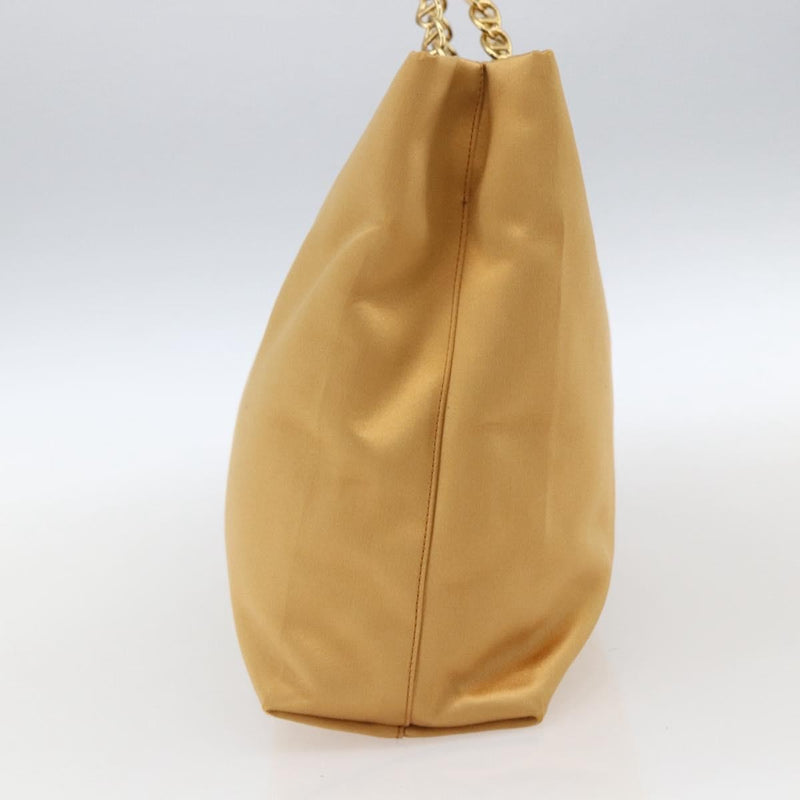 Prada Chain Satin Gold Bag