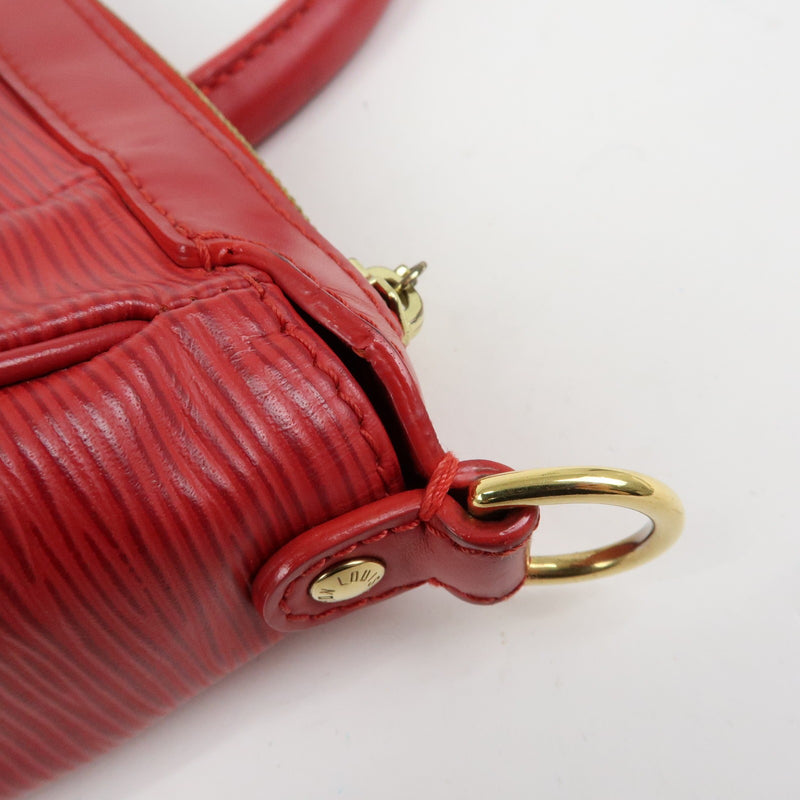 Louis Vuitton Dhanura Epi Leather Red Bag