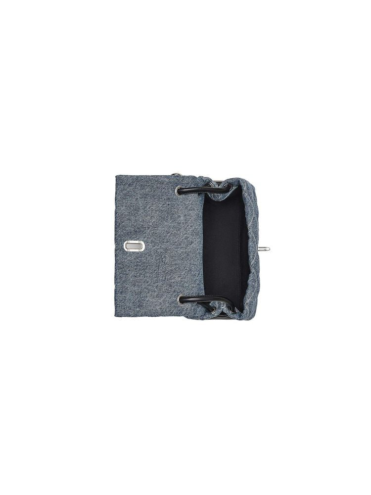 Marc Jacobs Cotton Denim Shoulder Bag — Blue