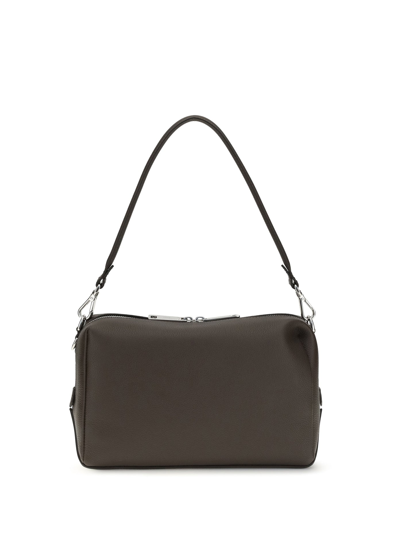 Fendi Shoulder Bag — Brown Calf Leather Bos Taurus