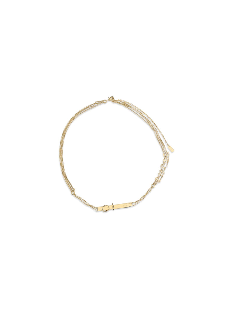 Chloé Jewel Belt — Gold Brass