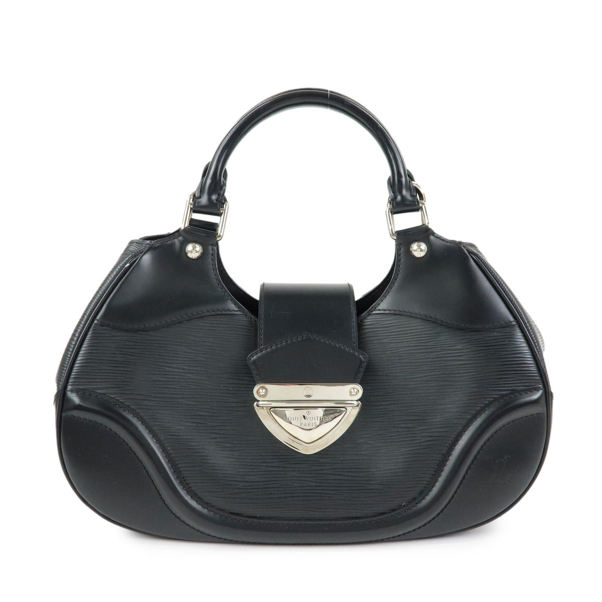 Louis Vuitton Montaigne Sac Epi Leather Black Bag