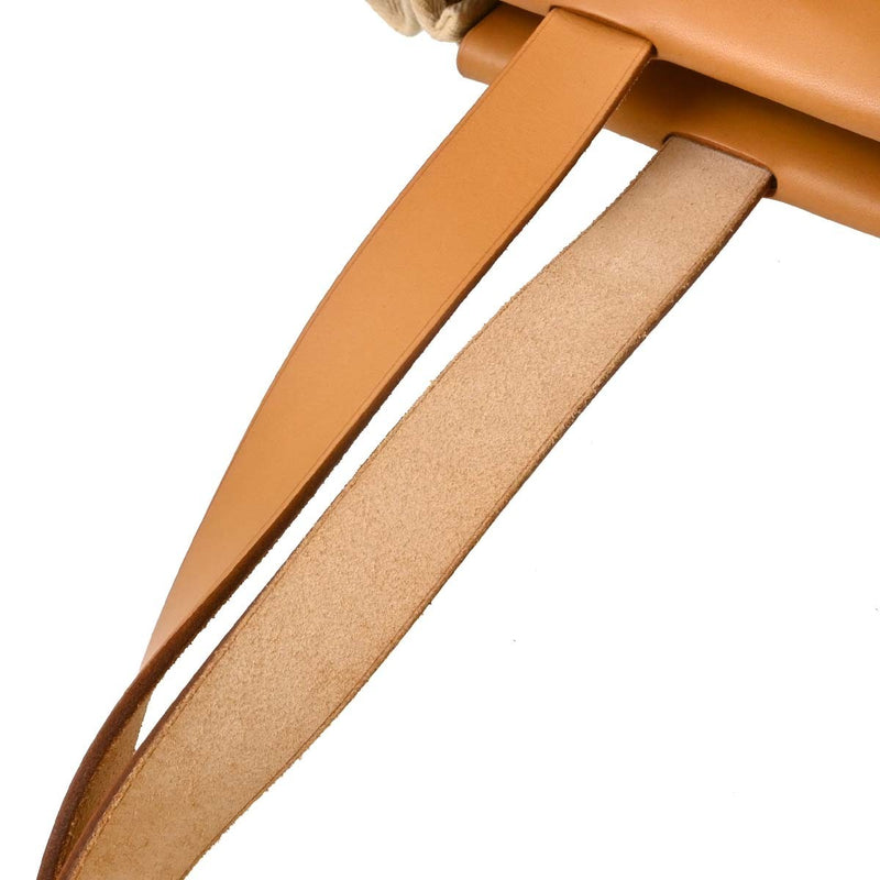 Hermes Herbag Cabas Toile And Leather Beige Canvas Bag
