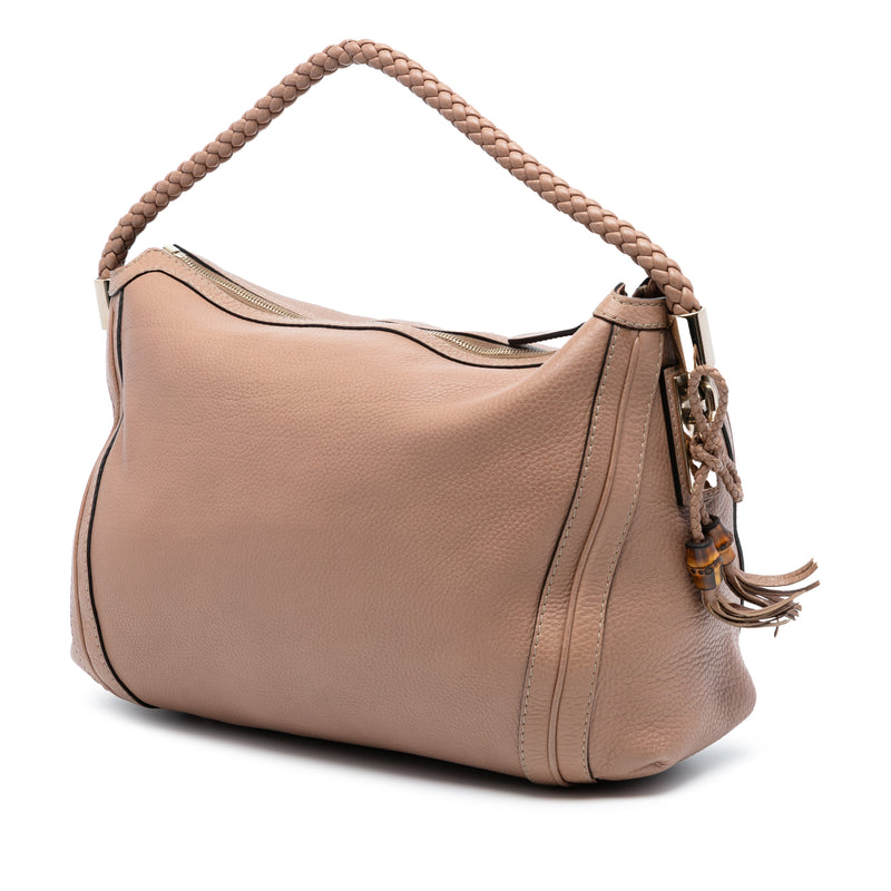 Medium Pebbled Calfskin Bella Shoulder Bag - Image 2