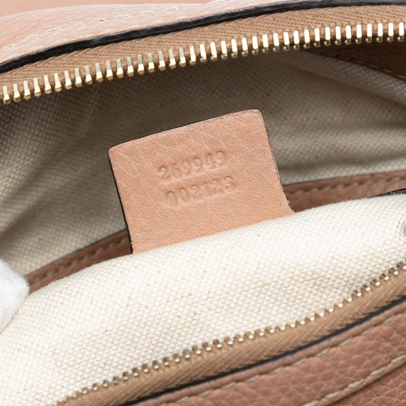 Medium Pebbled Calfskin Bella Shoulder Bag - Image 6
