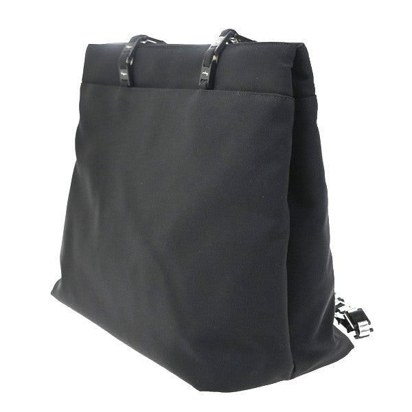 Salvatore Ferragamo Vala Tote Nylon Black