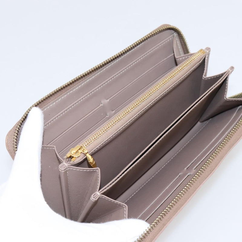 Louis Vuitton Zippy Monogram Vernis Beige Patent_leather Accessory