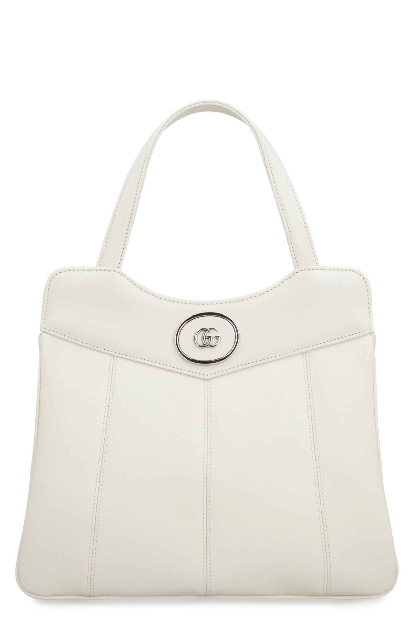 Gucci Shoulder Bag — White Calfskin