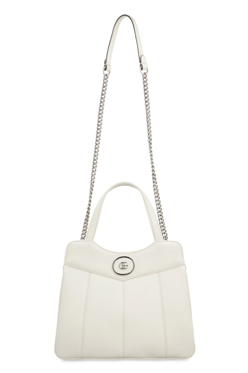 Gucci Shoulder Bag — White Calfskin