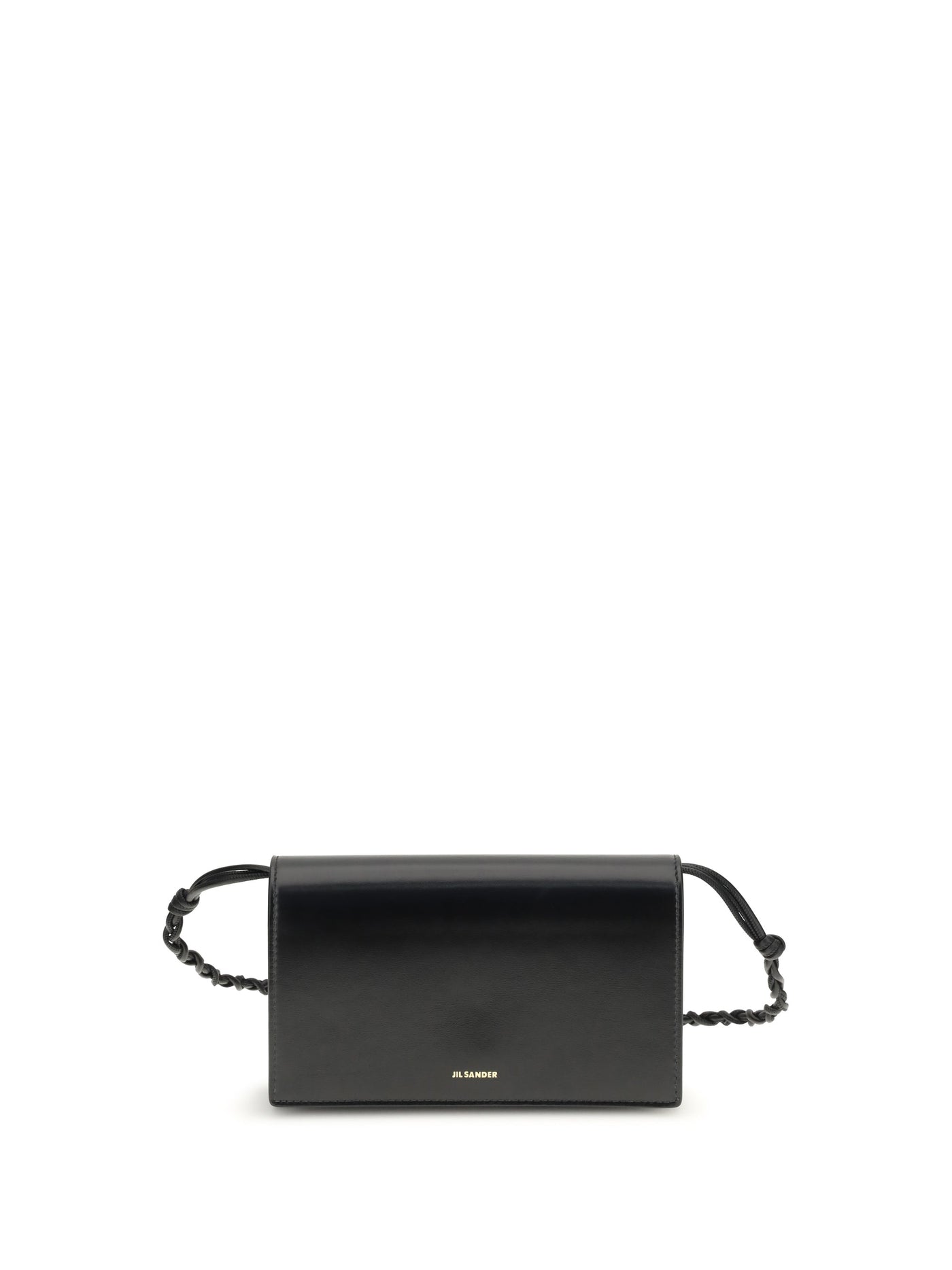Jil Sander Tangle Wallet — Black Calf Leather & Purses