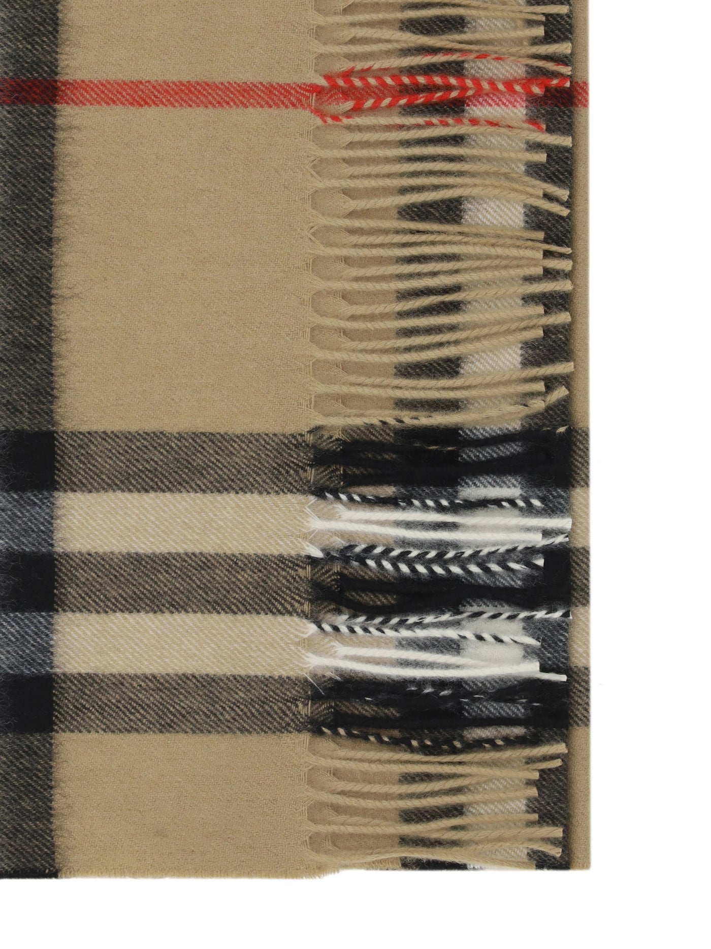 Burberry Archive Scarf — Beige Cashmere Scarfs