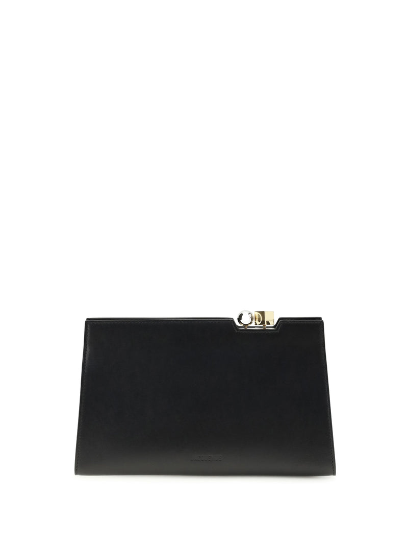 Jacquemus Shoulder Bag — Black Calf Leather