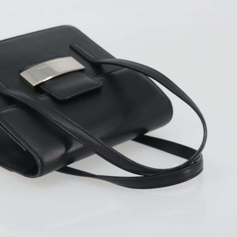 Burberry Vintage Leather Black Bag